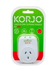 Korjo USB A&C USA Power Adaptor product photo