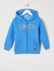 Mac & Ellie Front Zip Hoodie, Sea product photo