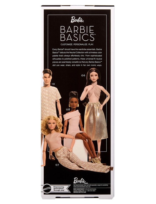 Barbie Basics Model Collector Fashion Doll, 10 product photo View 05 L