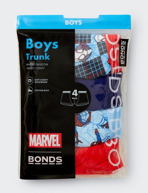 Licensed Marvel Trunk, 4-Pack, Spidey Sense Mini product photo View 04 L