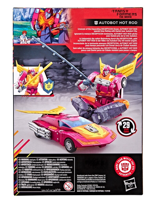 Transformers The Movie: Voyager Class Autobot Hot Rod product photo View 08 L
