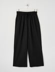 Switch Isla Tie Waist Linen Blend Pant, Black product photo
