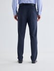 Laidlaw + Leeds Navy Check Tailored Pant, Navy product photo View 02 S