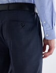 Laidlaw + Leeds Navy Check Tailored Pant, Navy product photo View 05 S