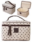 Tender Love + Carry Travel Vanity, Cream Polka product photo