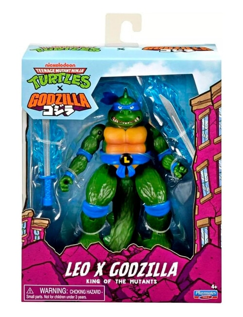 Teenage Mutant Ninja Turtles X Godzilla Figures, Assorted product photo