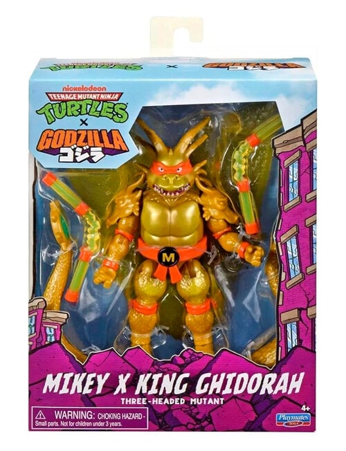 Teenage Mutant Ninja Turtles X Godzilla Figures, Assorted product photo View 02 L