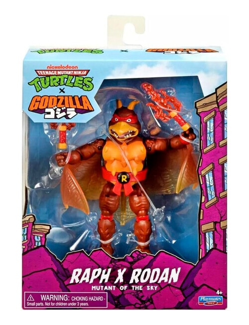 Teenage Mutant Ninja Turtles X Godzilla Figures, Assorted product photo View 03 L