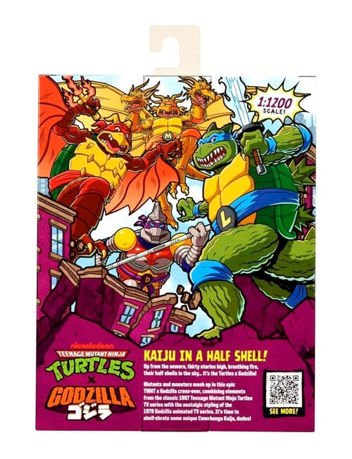 Teenage Mutant Ninja Turtles X Godzilla Figures, Assorted product photo View 10 L