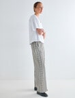 Jigsaw Element Seersucker Pant, Black Stripe product photo