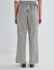 Jigsaw Element Seersucker Pant, Black Stripe product photo View 03 S