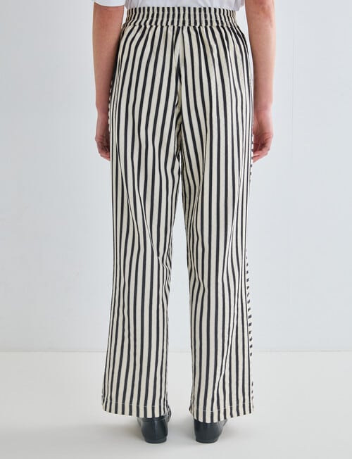 Jigsaw Element Seersucker Pant, Black Stripe product photo View 03 L