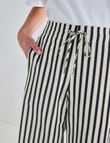 Jigsaw Element Seersucker Pant, Black Stripe product photo View 05 S