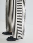 Jigsaw Element Seersucker Pant, Black Stripe product photo View 08 S