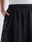 Mineral Zendaya Ramie Skirt, Black product photo View 05 S
