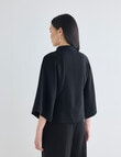 State of play Oscar Suiting Shirt, Black product photo View 02 S