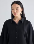 State of play Oscar Suiting Shirt, Black product photo View 05 S
