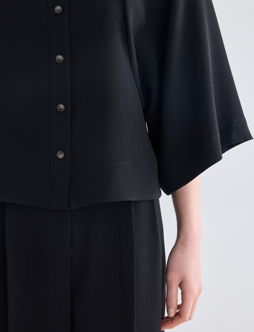State of play Oscar Suiting Shirt, Black product photo View 06 L