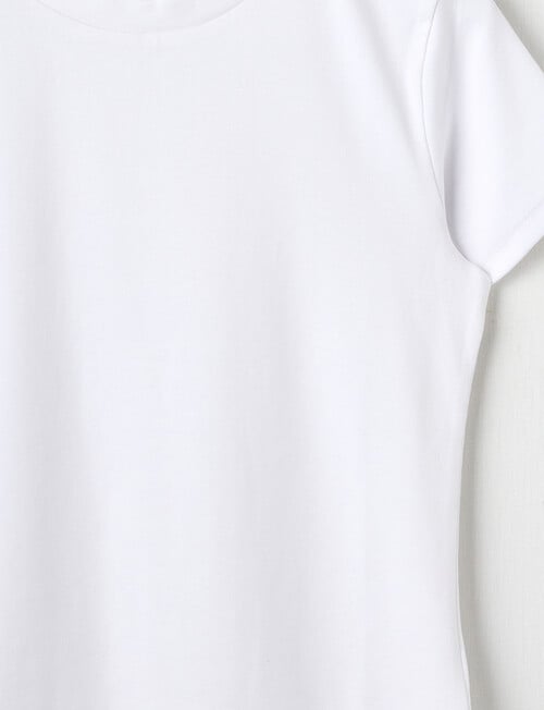 Switch Lulu Short Sleeve Tee, White product photo View 02 L