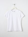 Switch Lulu Short Sleeve Tee, White product photo View 03 S