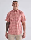 Logan Soul Short Sleeve Shirt, Terracotta product photo View 04 S