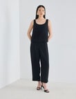 State of play Arlo Suiting Top, Black product photo View 03 S