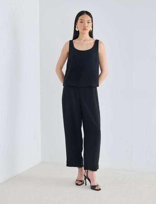 State of play Arlo Suiting Top, Black product photo View 03 L