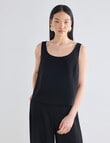 State of play Arlo Suiting Top, Black product photo View 04 S