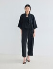 State of play Arlo Suiting Top, Black product photo View 06 S