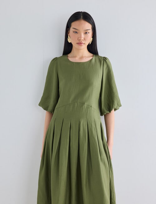 State of play Juniper Dress, Moss product photo View 05 L