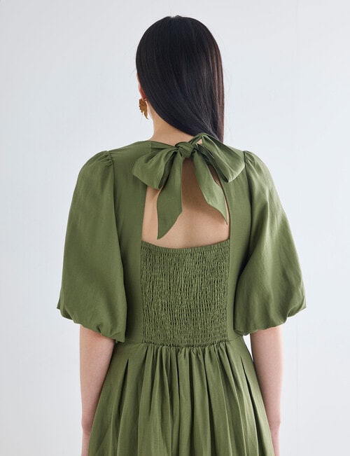 State of play Juniper Dress, Moss product photo View 06 L