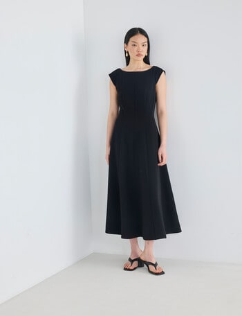 State of play Mateo Suiting Dress, Black product photo