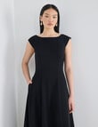State of play Mateo Suiting Dress, Black product photo View 03 S