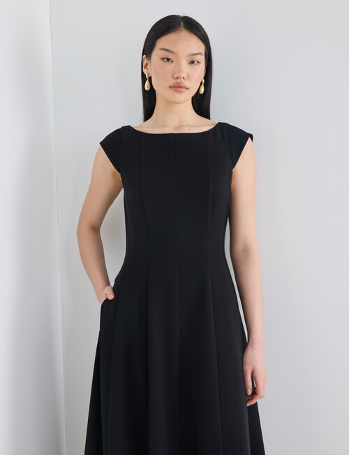 State of play Mateo Suiting Dress, Black product photo View 03 L