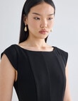 State of play Mateo Suiting Dress, Black product photo View 04 S