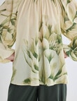 State of play Clover Top, Ecru Print product photo View 05 S