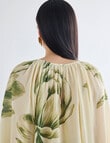 State of play Clover Top, Ecru Print product photo View 06 S