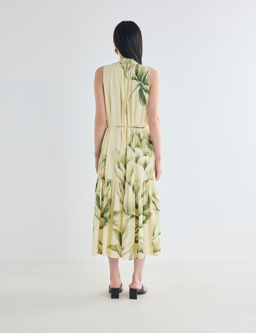 State of play Willow Dress, Ecru Print product photo View 02 L