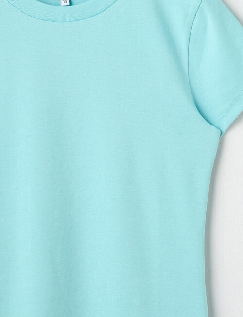 Switch Lulu Short Sleeve Tee, Turquoise product photo View 02 L