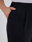 Studio Curve Wide Leg Pant, Black product photo View 04 S