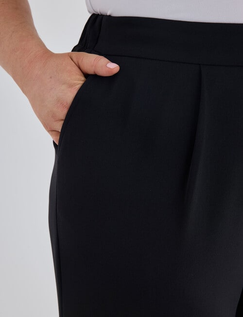 Studio Curve Wide Leg Pant, Black product photo View 04 L