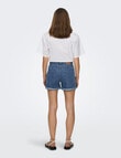 ONLY Vega Mom Denim Short, Medium Blue product photo View 05 S