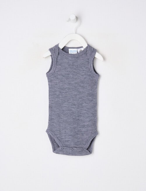 Milly & Milo Velveteen Sleeveless Bodysuit product photo