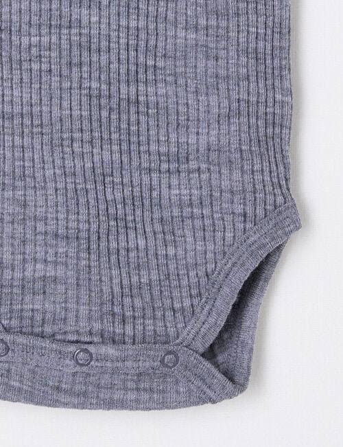 Milly & Milo Velveteen Sleeveless Bodysuit product photo View 03 L
