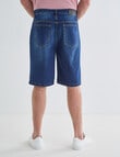 Chisel Baggy Denim Short, Indigo product photo View 02 S