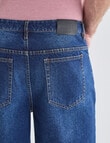 Chisel Baggy Denim Short, Indigo product photo View 05 S