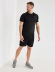 Gym Equipment Performance Tee, Black product photo View 03 S