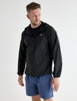 Gym Equipment Light Running Jacket, Black product photo View 05 S
