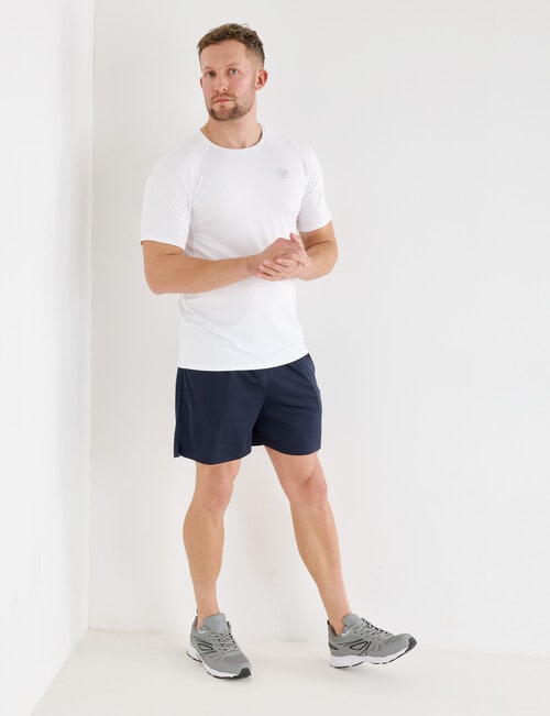 Gym Equipment Performance Tee, White product photo View 03 L