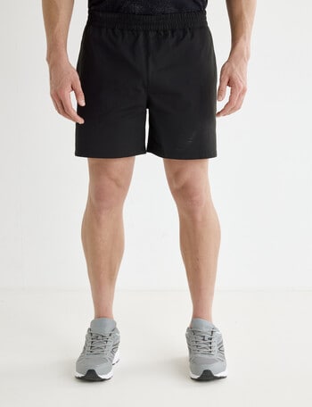 Gym Equipment Active Shorts, Black product photo